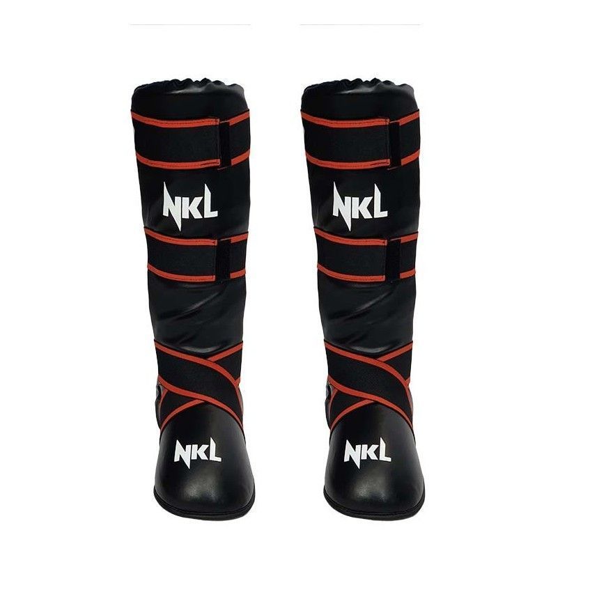 Bota con espinillera kick boxing NKL