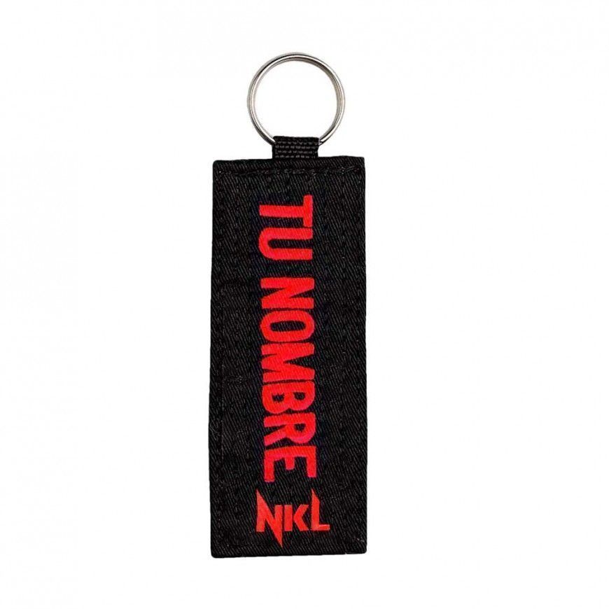 Llavero mini cinturón personalizado