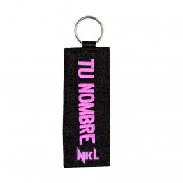Llavero mini cinturón personalizado
