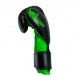 Guante de boxeo NKL thunder negro/verde