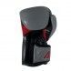 Guante de boxeo NKL alpha gris/rojo