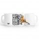Taza blanca kung fu NKL