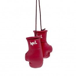 Llaveros guantes de boxeo para coche