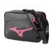 Bolsa mizuno charol negra y magenta
