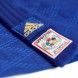Judogi adidas champion iii ijf azul (bandas doradas)