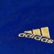 Judogi adidas champion iii ijf slim fit azul (bandas doradas)