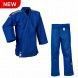 Judogi adidas champion iii ijf slim fit azul (bandas doradas)