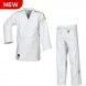 Judogi adidas champion iii ijf slim fit blanco (bandas doradas)