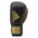 Guante de competición kick boxing adidas wako (negro/dorado)