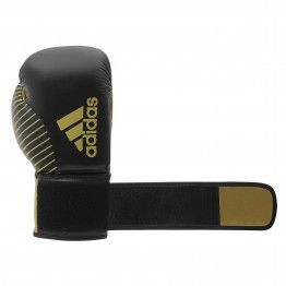 Guante de competición kick boxing adidas wako (negro/dorado)