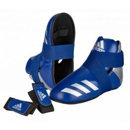 Botin adidas wako pro azul/plateado