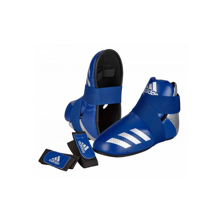 Botin adidas wako pro azul/plateado