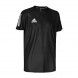 Camiseta adidas kickboxing negro/blanco - ADIKBTS100