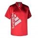 Camiseta adidas kickboxing rojo/blanco - ADIKBUN110S