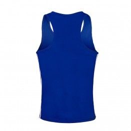 Camiseta adidas boxeo azul/blanco - ADIBTT02