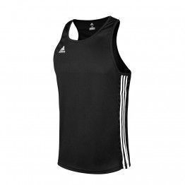 Camiseta adidas boxeo negro/blanco - ADIBTT02