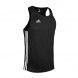 Camiseta adidas boxeo negro/blanco - ADIBTT02
