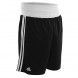Short de boxeo adidas negro/blanco - ADIBTS02