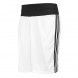 Short de boxeo adidas blanco/negro - ADIBTS02