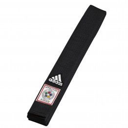Cinturón adidas Elite "ijf" 45 mm (logo blanco) ADIB242J