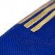 Judogi adidas champion iii ijf azul (bandas doradas)