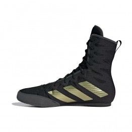 Zapatilla box hog 4 negra/dorada gz6116