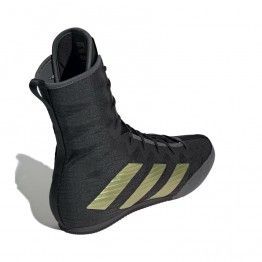 Zapatilla box hog 4 negra/dorada gz6116