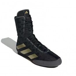 Zapatilla box hog 4 negra/dorada gz6116