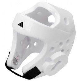 Casco tkd adidas blanco (wtf) ADITHG01