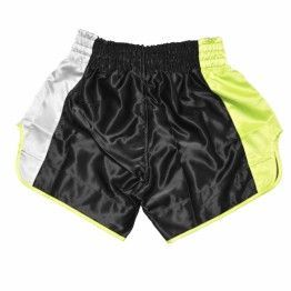 Short de muay thai adidas amarillo/negro ADISTH01SMUYW/BK