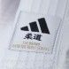 Judogi adidas "contest" blanco con bandas negras