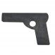 Pistola de goma negra