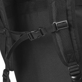 Mochila adidas karate negra/blanca