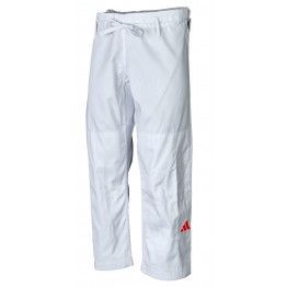 Judogi adidas "contest" blanco con bandas portugal