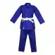 Judogi adidas "contest" azul con bandas blancas