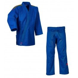 Judogi adidas "contest" azul con bandas portugal