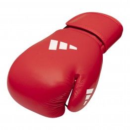 Guantes de boxeo Adidas Velcro IBA Rojo ADIIBAG1