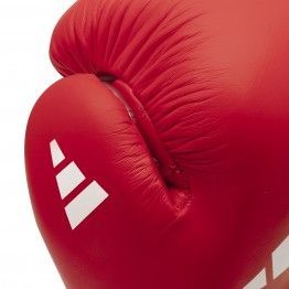 Guantes de boxeo Adidas Velcro IBA Rojo ADIIBAG1