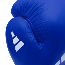 Guantes de boxeo Adidas Velcro IBA Azul ADIIBAG1