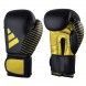 Guante de competición kick boxing adidas wako (negro/dorado)