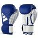 Guante de competición kick boxing adidas wako (azul/blanco)