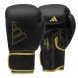 Guantes de boxeo adidas hybrid 80 (negro/dorado) ADIH80
