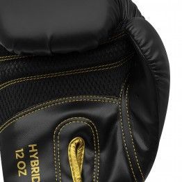 Guantes de boxeo adidas hybrid 80 (negro/dorado) ADIH80