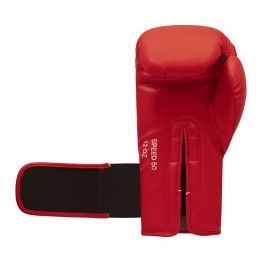 Guantes de boxeo adidas Speed 50 rojo plateado ADISBG50