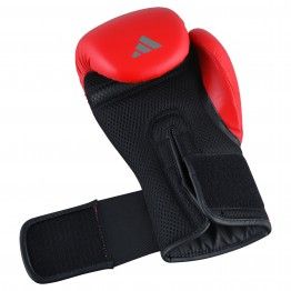Guantes de boxeo adidas speed tilt 150tg (rojo mate/gris)