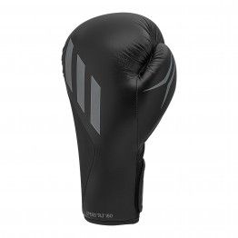 Guantes de boxeo adidas speed tilt 150tg (negro mate/gris)