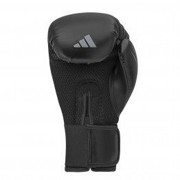 Guantes de boxeo adidas speed tilt 150tg (negro mate/gris)