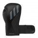 Guantes de boxeo adidas speed tilt 150tg (negro mate/gris)