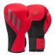 Guantes de boxeo adidas speed tilt 150tg (rojo mate/gris)