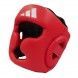 Casco de boxeo adidas SUPER PRO rojo plateado ADISBHG041